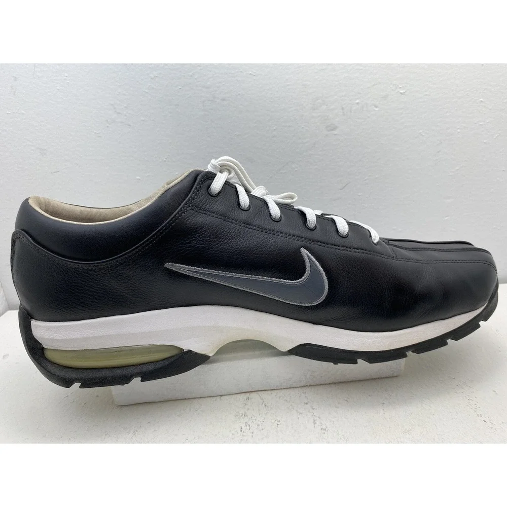 Nike Golf SP-5 Mens Sport Performance Black White Golf Shoes 10.5 307414